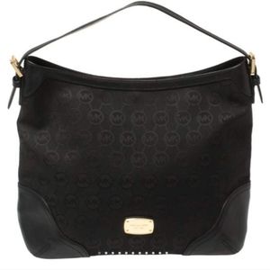 Michael Kors Millbrook Canvas/Leather Bag